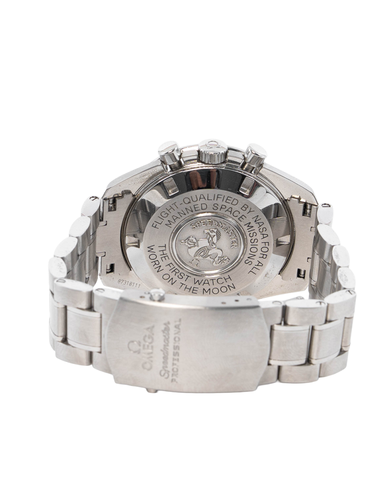 OMEGA SPEEDMASTER MOONWATCH BLACK STAINLESS STEEL SHW 87318111 0093