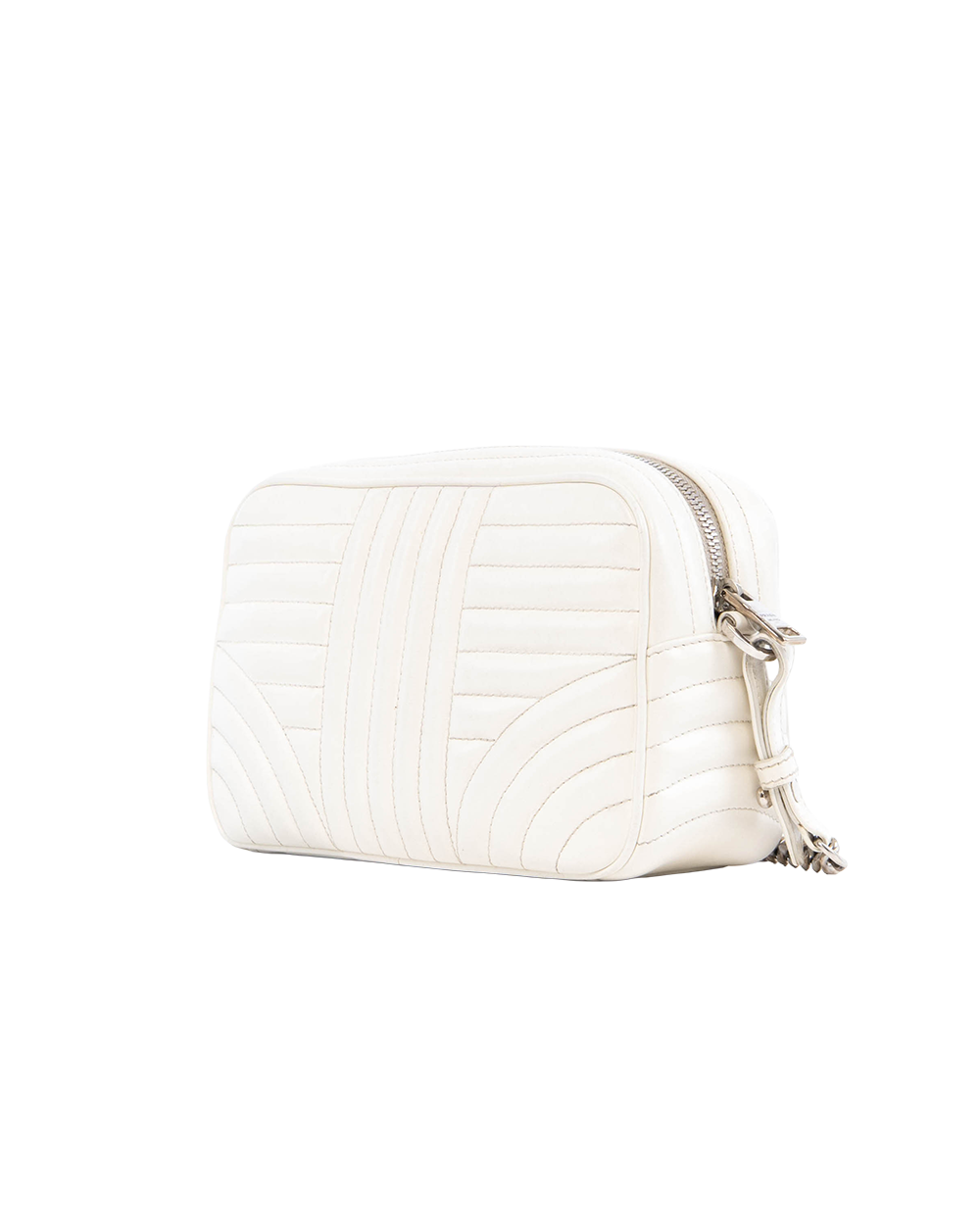 PRADA BANDOLIERA WHITE CALF SHW 1120