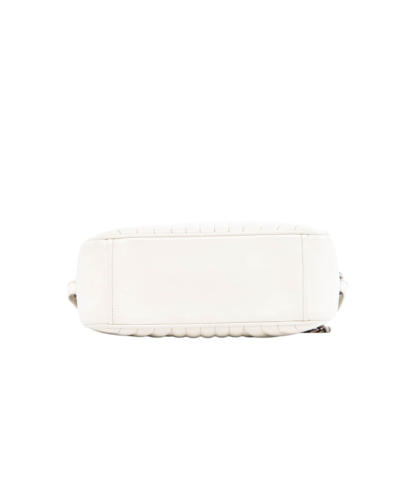 PRADA BANDOLIERA WHITE CALF SHW 1122