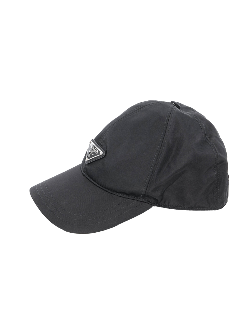 PRADA CAP S BLACK NYLON SHW 00587