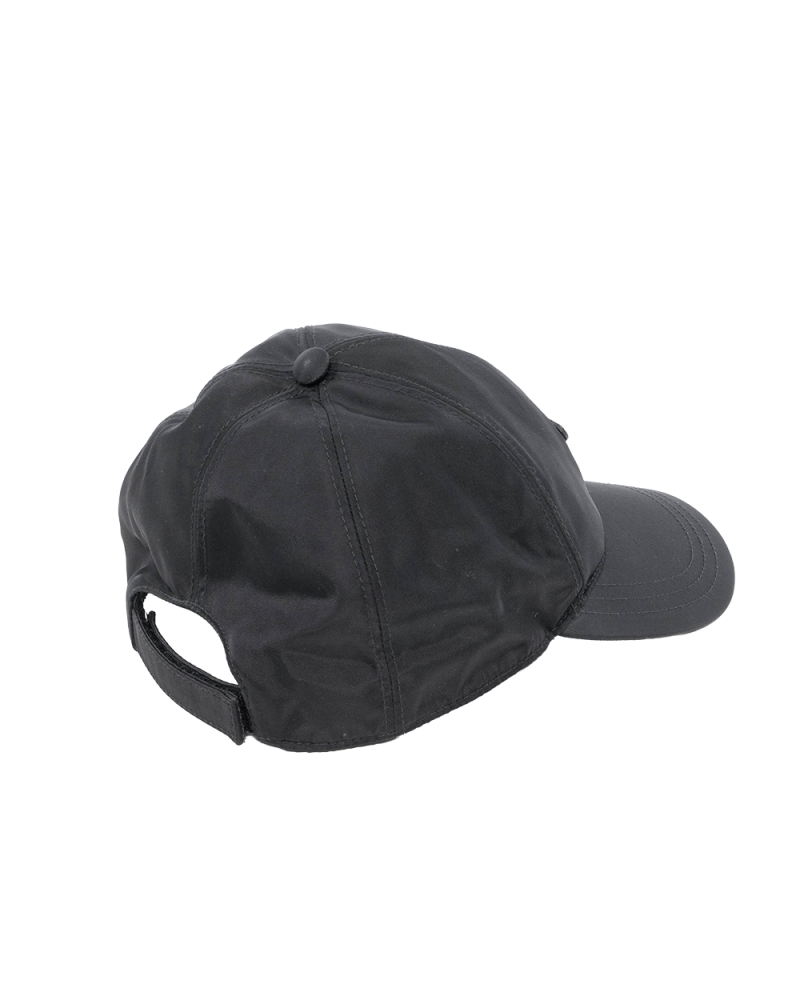 PRADA CAP S BLACK NYLON SHW 00588
