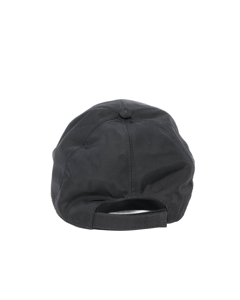 PRADA CAP S BLACK NYLON SHW 00589