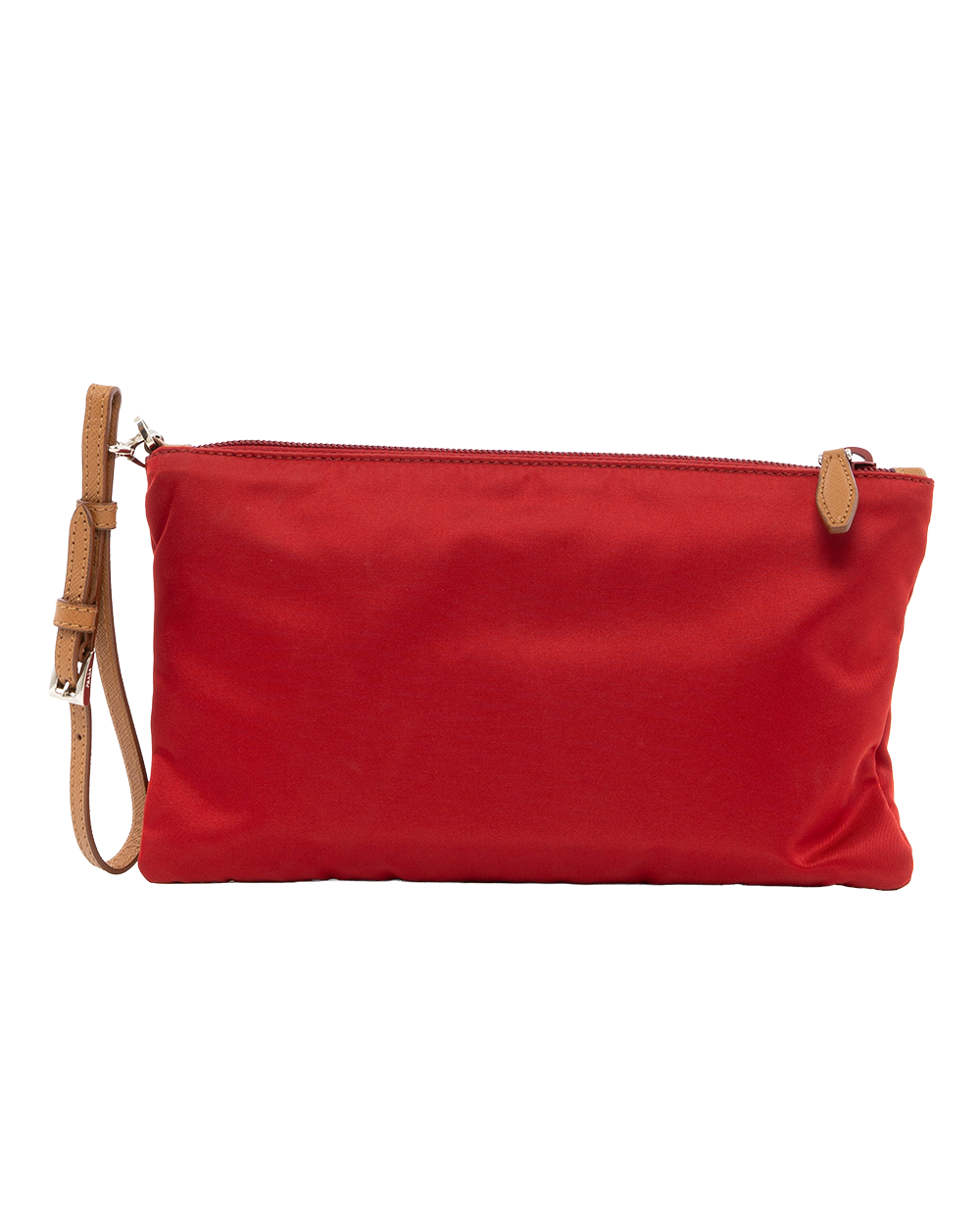 PRADA CLUTCH RED NYLON SHW 8032