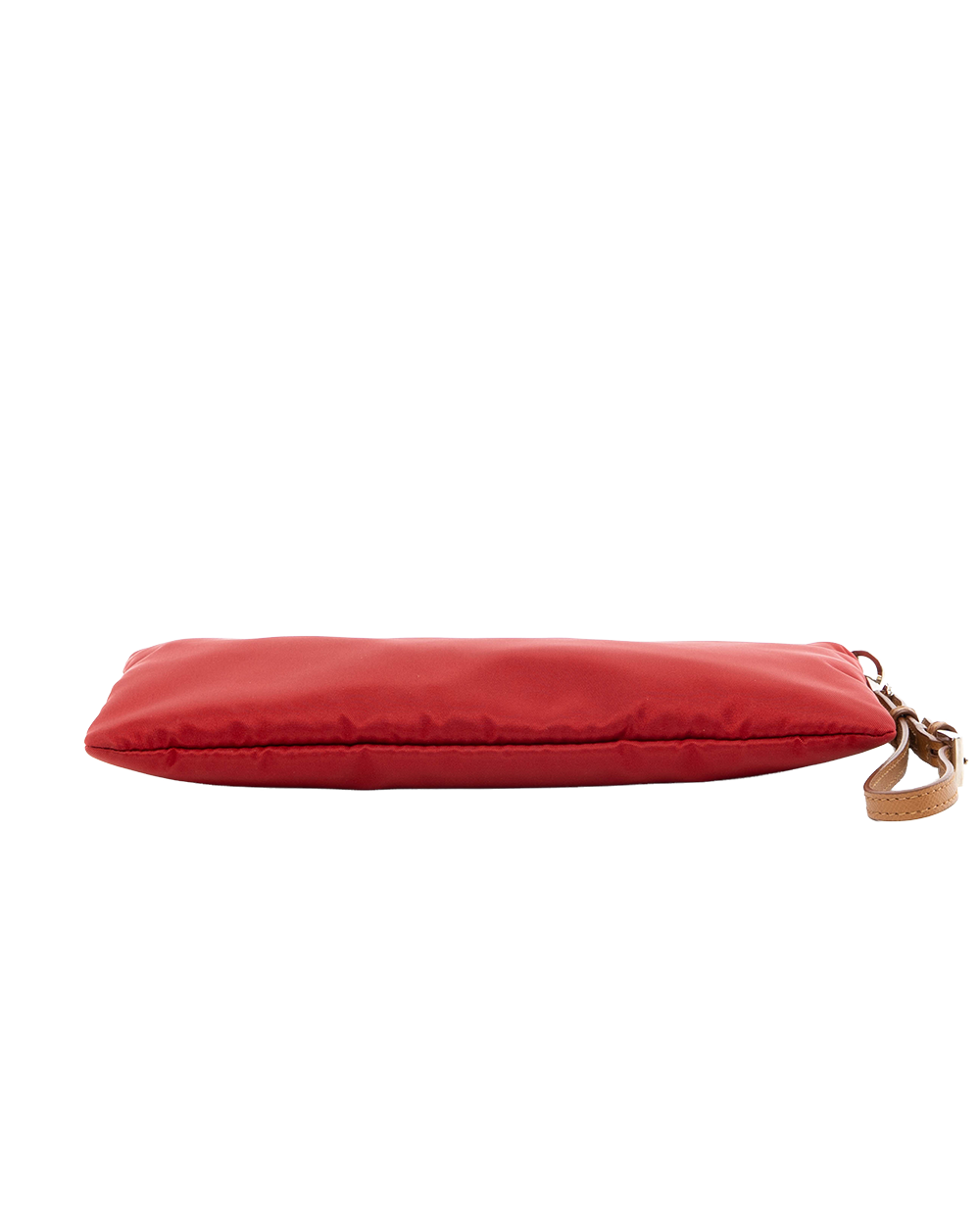 PRADA CLUTCH RED NYLON SHW 8033