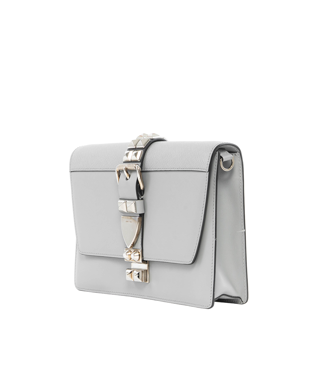 PRADA ELEKTRA SMALL GRAY CALF SHW 6174