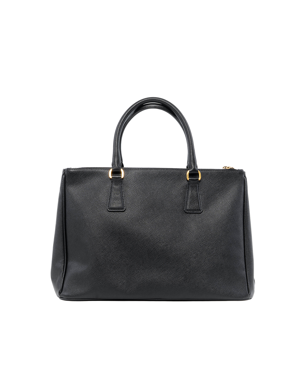 PRADA GALLERIA BLACK SAFFIANO GHW 0121