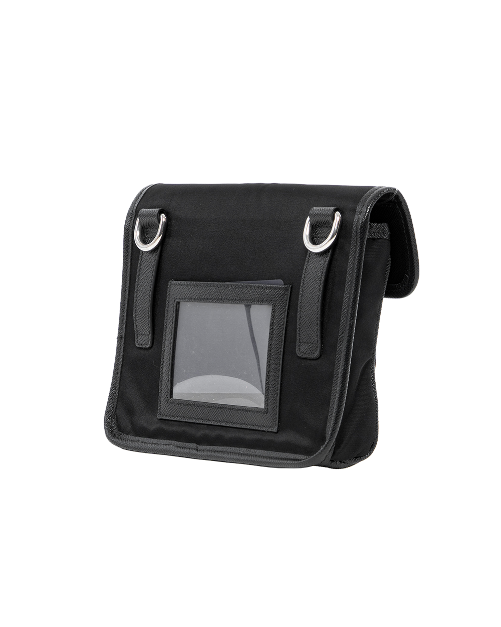 PRADA MESSENGER 2ZH108 BLACK NYLON SHW 0170