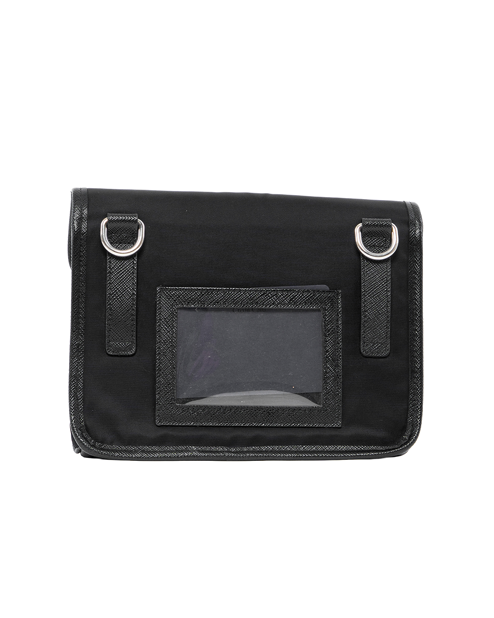 PRADA MESSENGER 2ZH108 BLACK NYLON SHW 0171