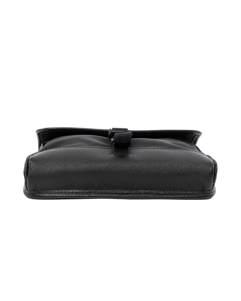 PRADA MESSENGER 2ZH108 BLACK NYLON SHW 0175