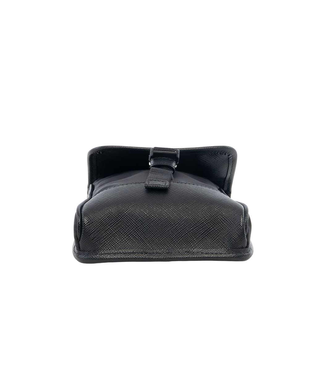 PRADA PHONE TOTE NECK STRAP BLACK NYLON SHW MICROCHIP 0289