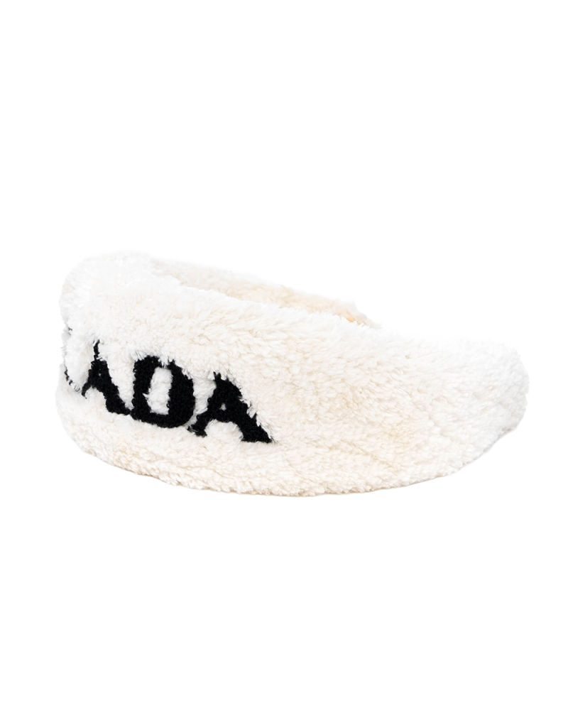 PRADA PUFFY LOGO TERRY CLOTH WHITE 0546