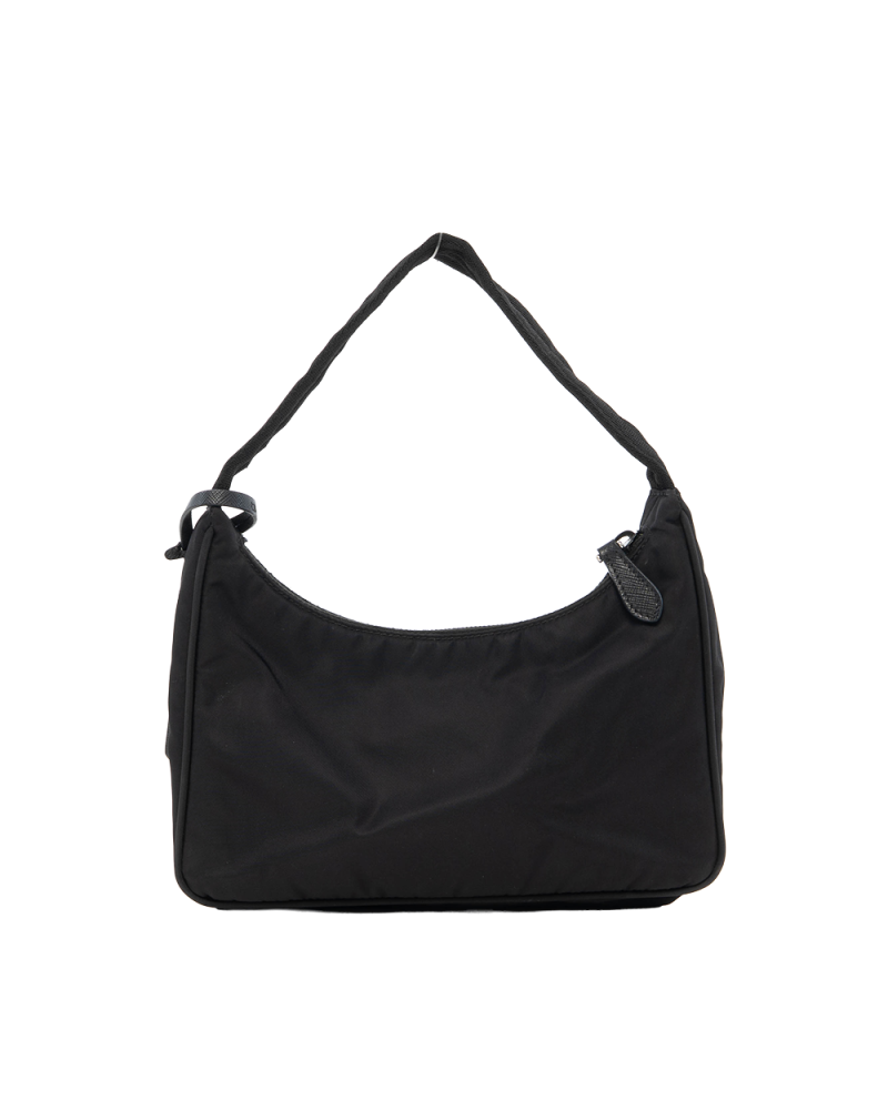 PRADA RE EDITION 2000 BLACK NYLON SHW MICROCHIP 7704