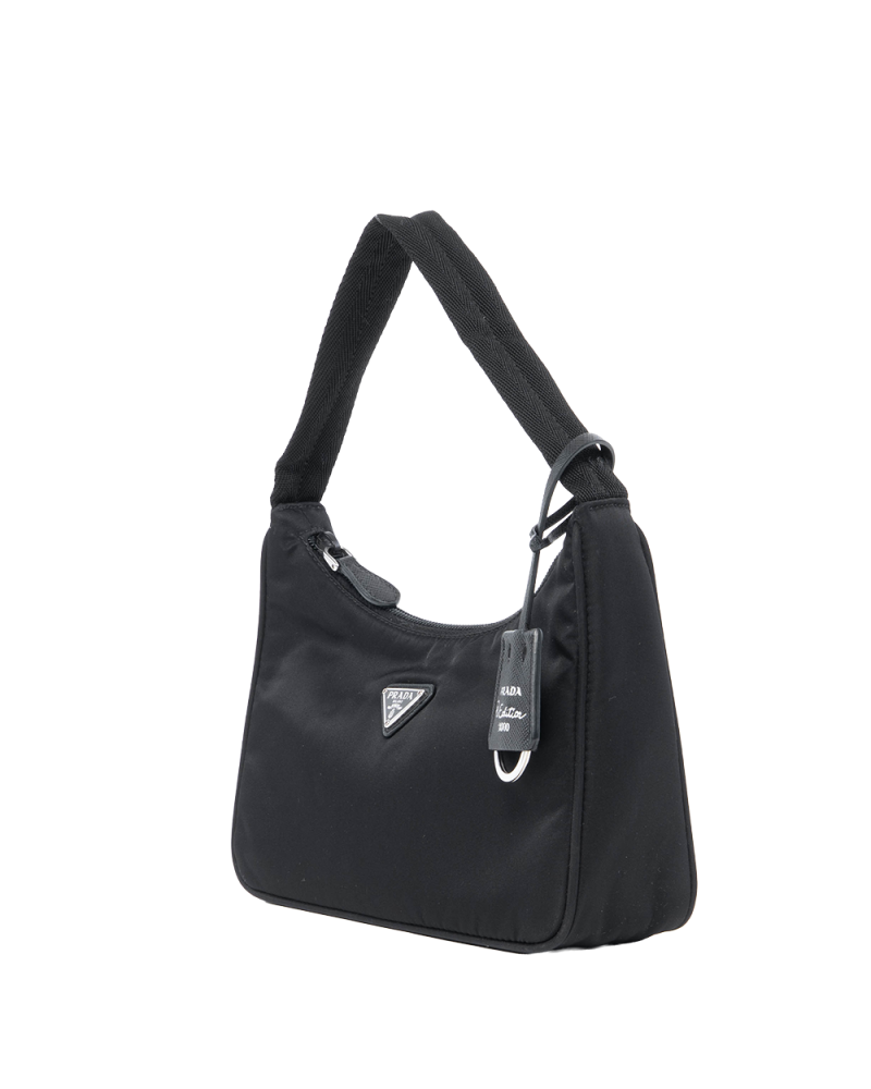 PRADA RE EDITION 2000 BLACK NYLON SHW 0221