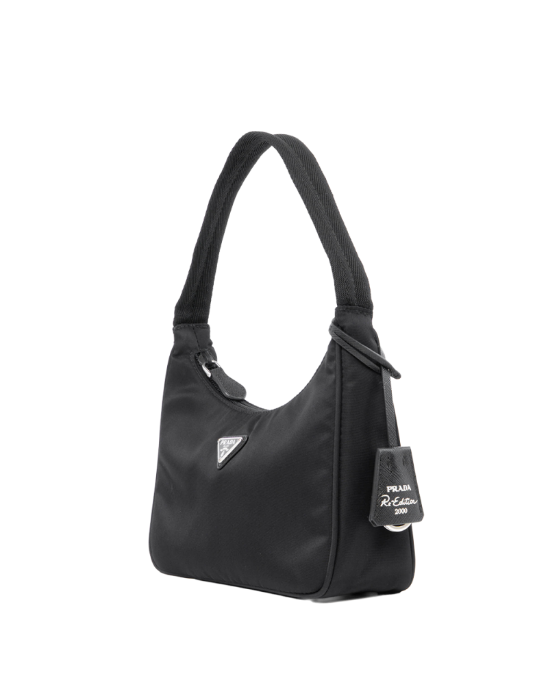 PRADA RE EDITION 2000 BLACK NYLON SHW 0261