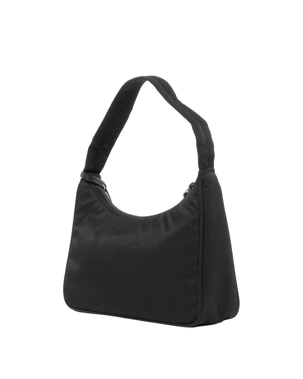 PRADA RE EDITION 2000 MEDIUM BLACK NYLON SHW 0624