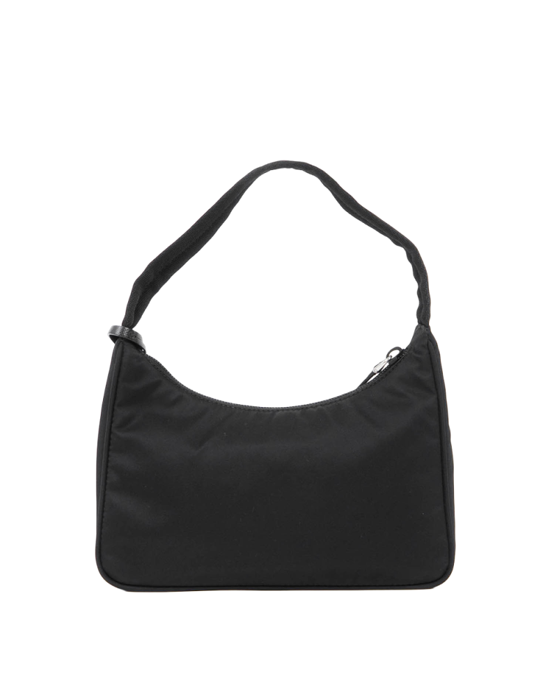 PRADA RE EDITION 2000 MEDIUM BLACK NYLON SHW 0625