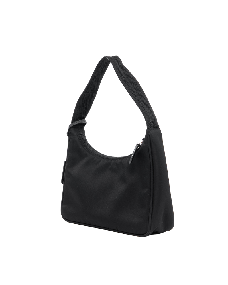 PRADA RE EDITION 2000 MEDIUM BLACK NYLON SHW 4060
