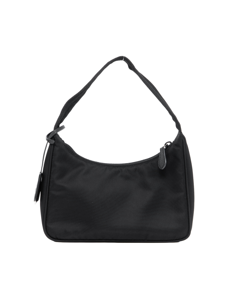 PRADA RE EDITION 2000 MEDIUM BLACK NYLON SHW 4061