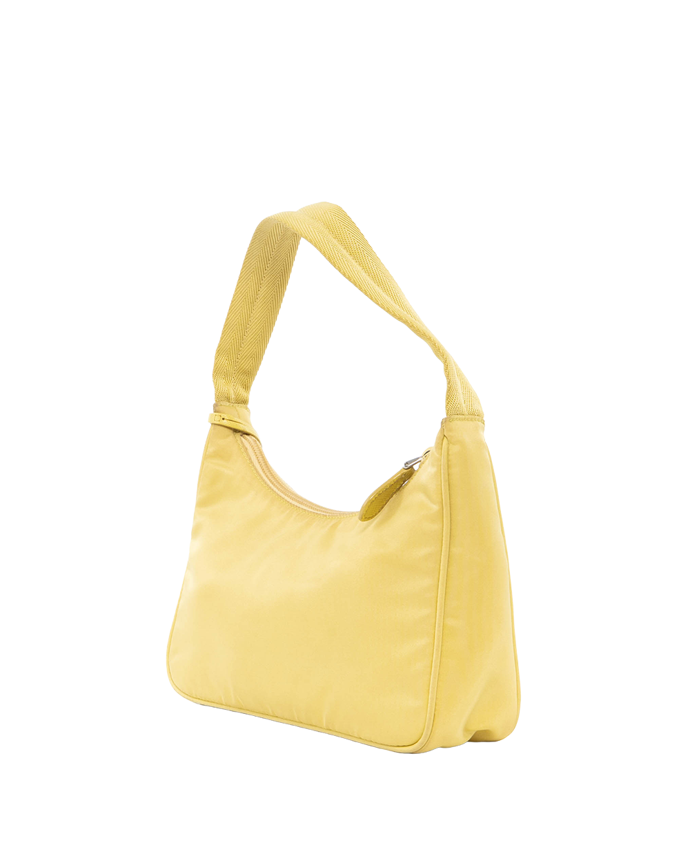 PRADA RE EDITION 2000 MEDIUM YELLOW NYLON SHW 6050