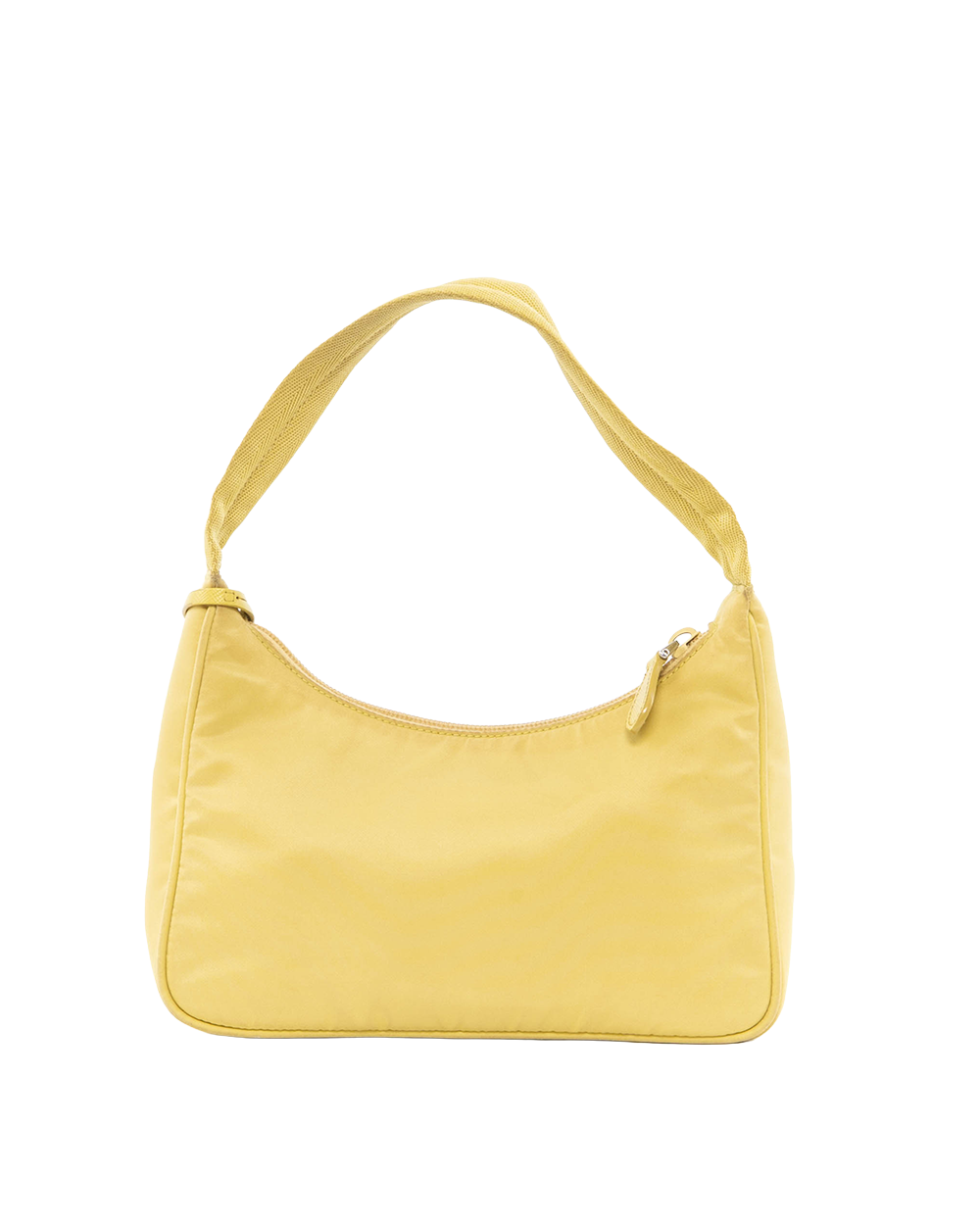 PRADA RE EDITION 2000 MEDIUM YELLOW NYLON SHW 6051