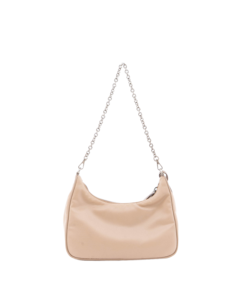 PRADA RE EDITION 2005 BEIGE NYLON SHW 4525