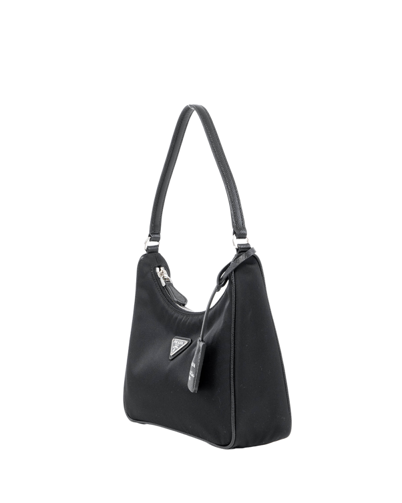 PRADA RE EDITION 2005 BLACK NYLON SHW 02948