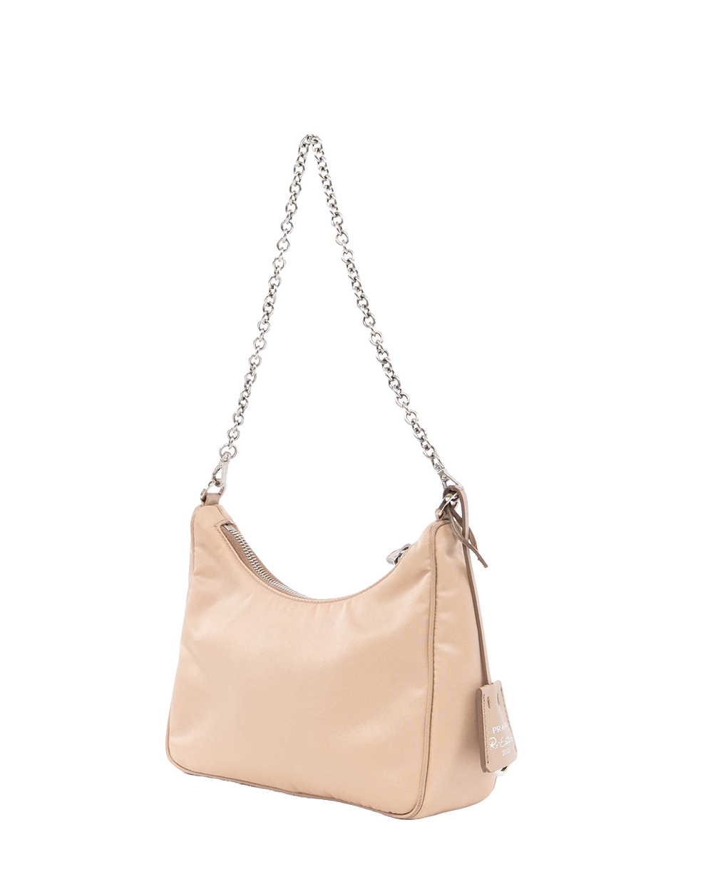 PRADA RE EDITION 2005 MINI BEIGE NYLON SHW 0760