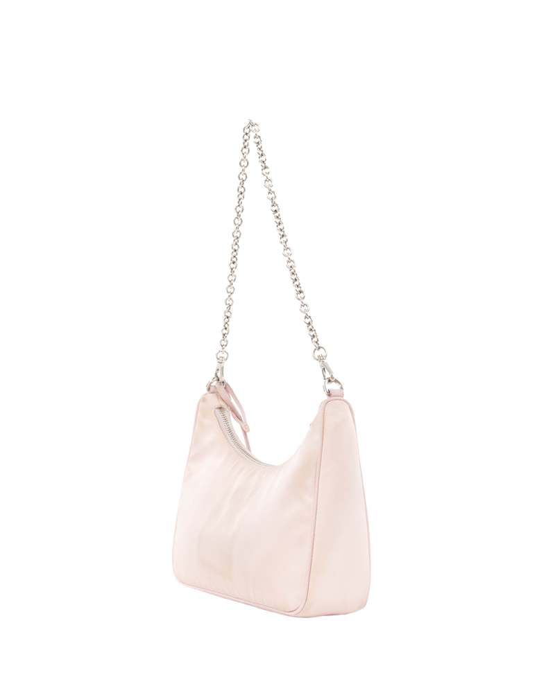 PRADA RE EDITION 2005 PINK NYLON SHW MICROCHIP 0226