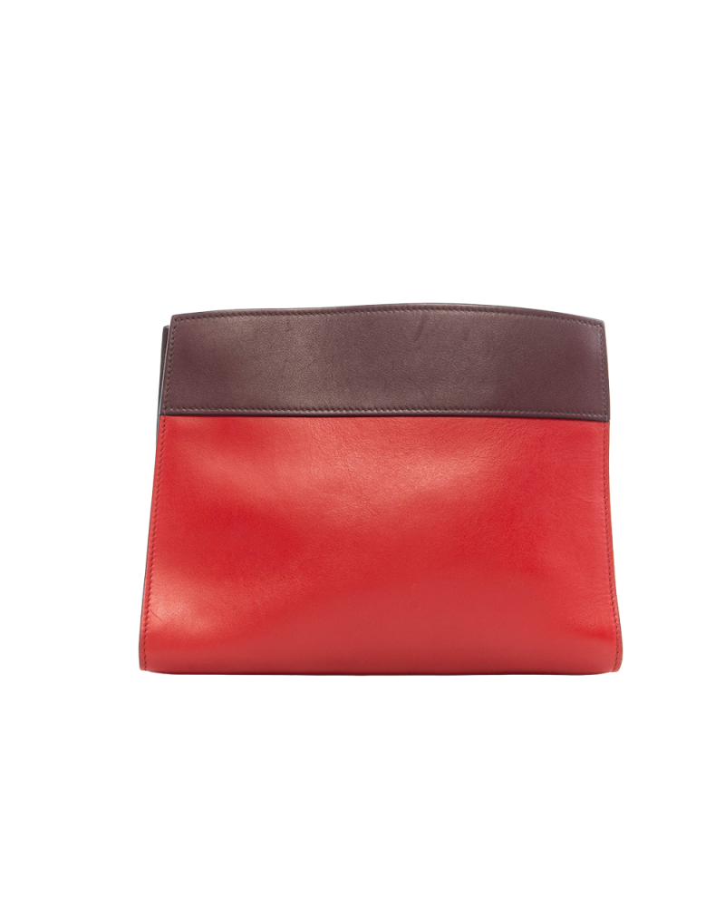 PRADA SAFFIANO CITY SMALL RED BURGANDY CALF GHW 0361