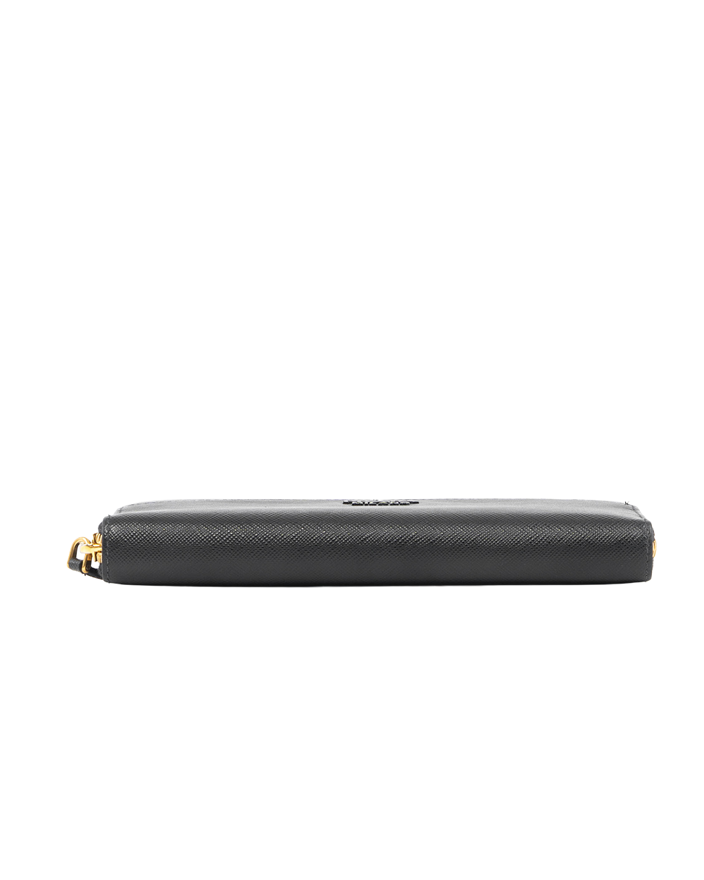 PRADA SAFFIANO WALLET LONG BLACK SAFFIANO GHW 5345