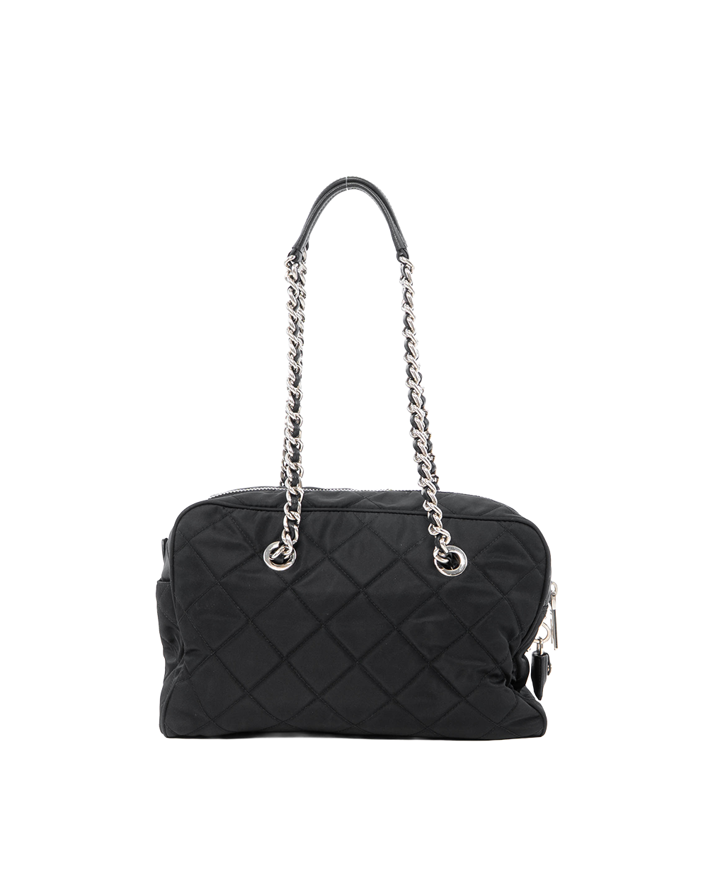 PRADA TESSUTO IMPUNTU BLACK NYLON SHW 0187