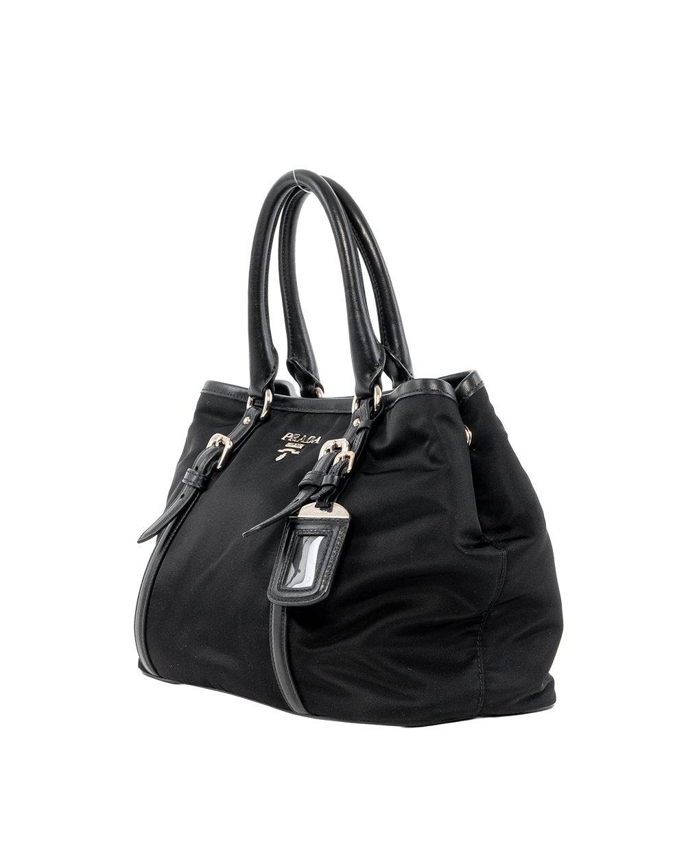 PRADA TESSUTO TOTE BLACK NYLON SHW 7017
