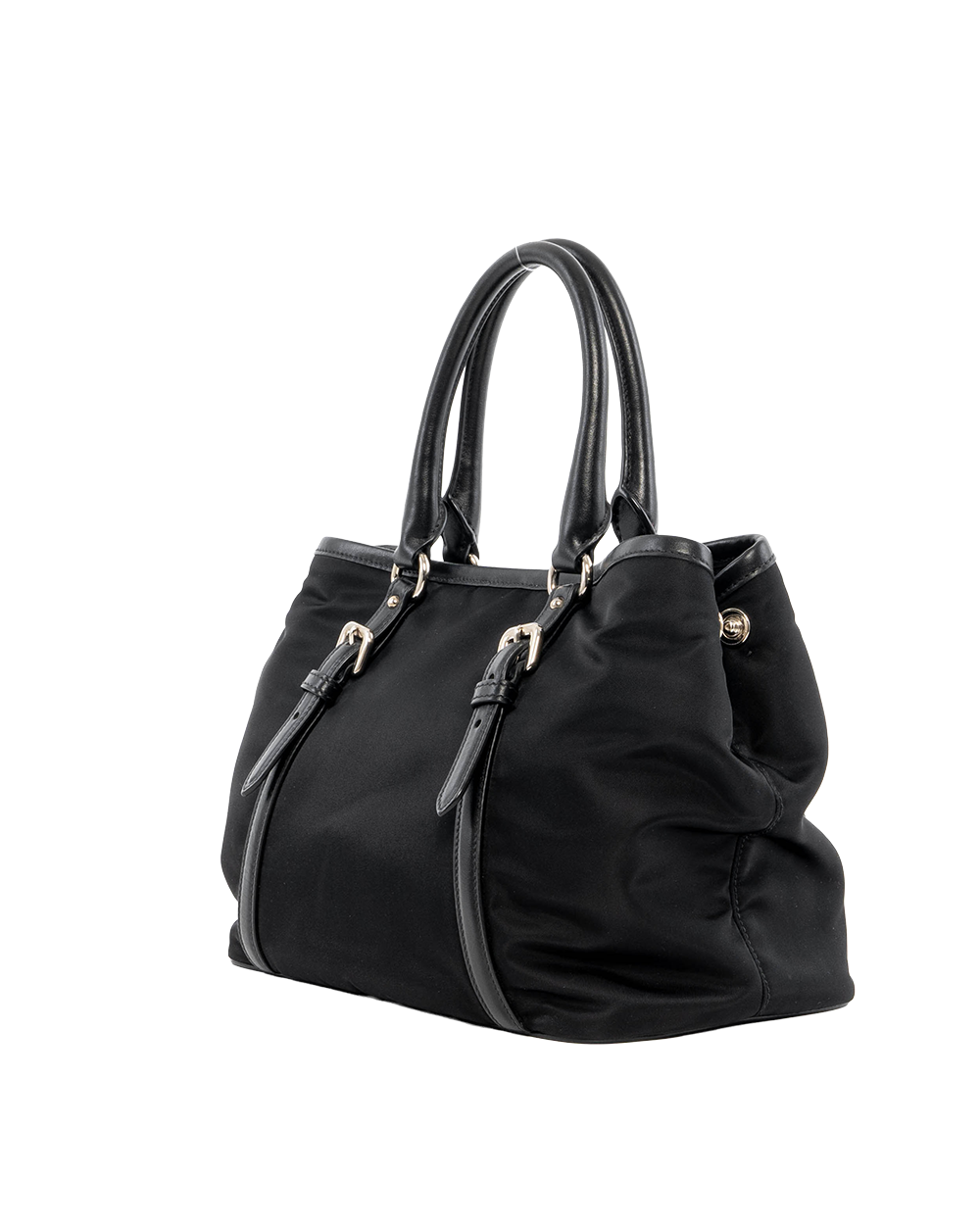 PRADA TESSUTO TOTE BLACK NYLON SHW 7018