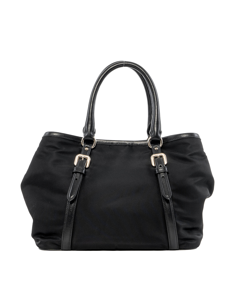 PRADA TESSUTO TOTE BLACK NYLON SHW 7019