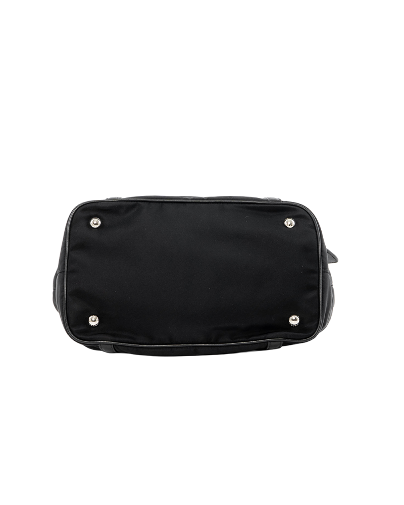 PRADA TESSUTO TOTE BLACK NYLON SHW 7024