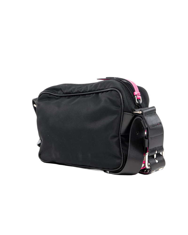 PRADA VELA BLACK PINK NYLON SHW 07200