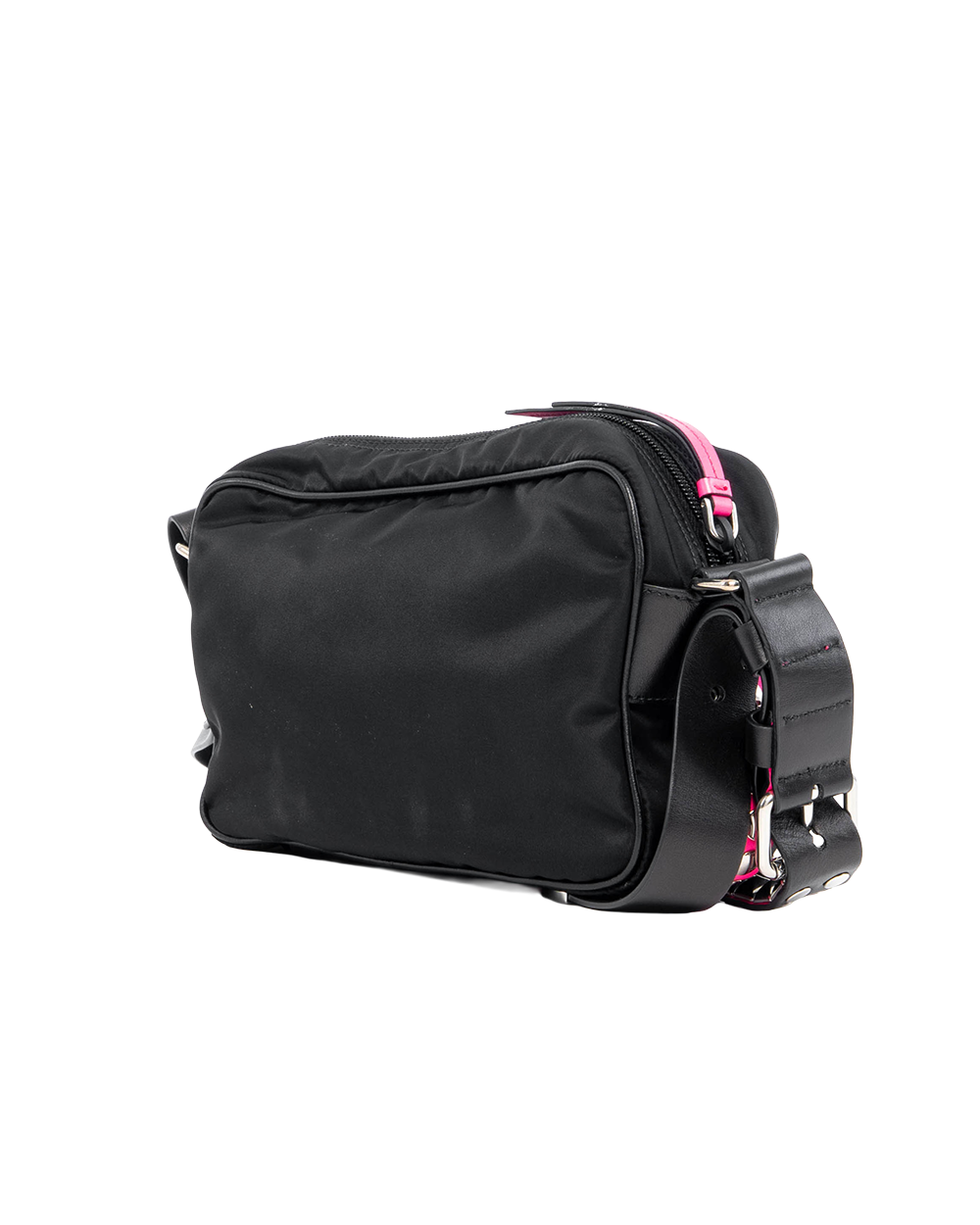 PRADA VELA BLACK PINK NYLON SHW 07200