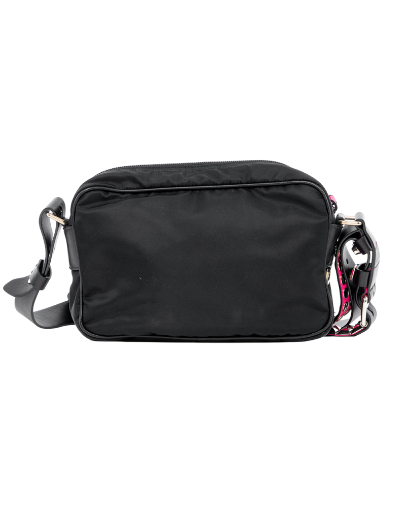 PRADA VELA BLACK PINK NYLON SHW 07201