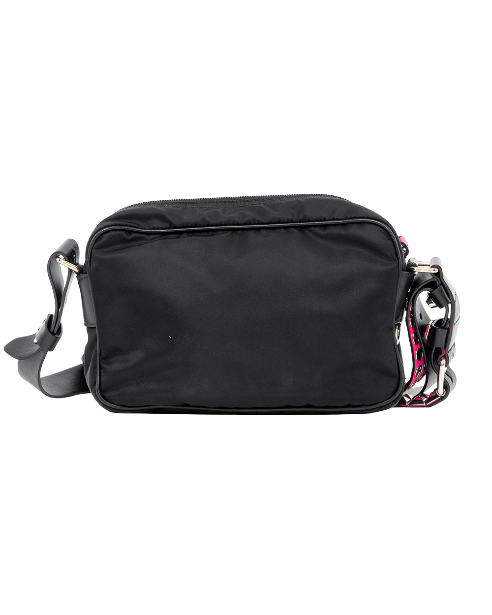 PRADA VELA BLACK PINK NYLON SHW 07201