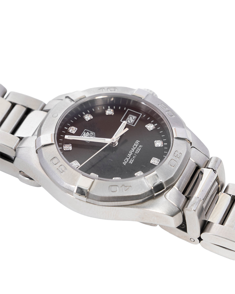 TAG HEUER AQUARACER 300 32MM BLACK DIAMOND SHW WAY1315 6176