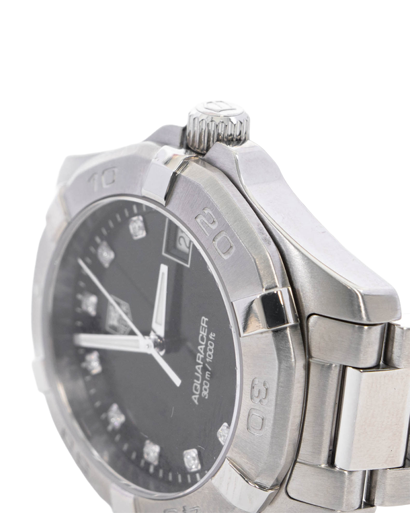 TAG HEUER AQUARACER 300 32MM BLACK DIAMOND SHW WAY1315 6177