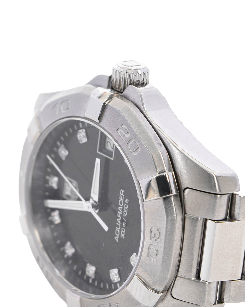 TAG HEUER AQUARACER 300 32MM BLACK DIAMOND SHW WAY1315 6177