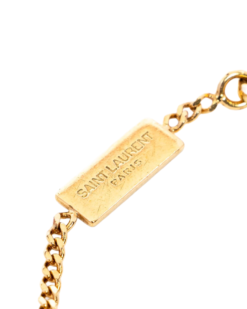 YSL BRACELET HEART 1 DIAMOND GHW 04178