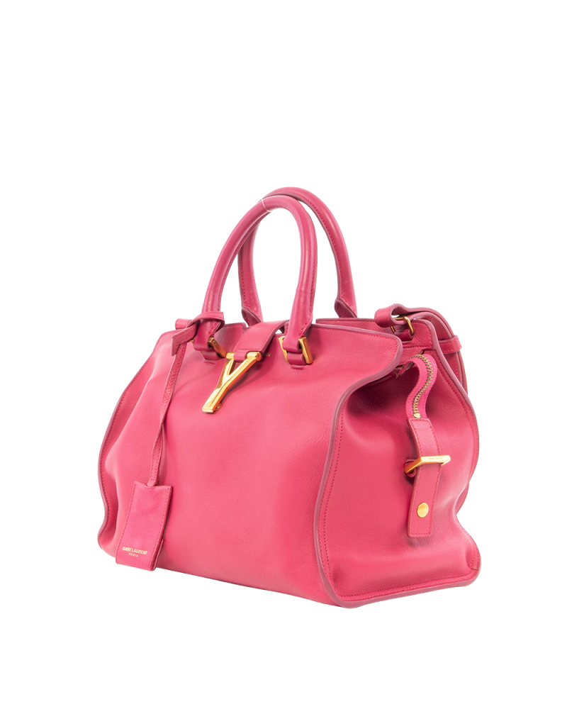 YSL CHYC TOTE MEDIUM PINK CALF GHW 311210 467891 6077