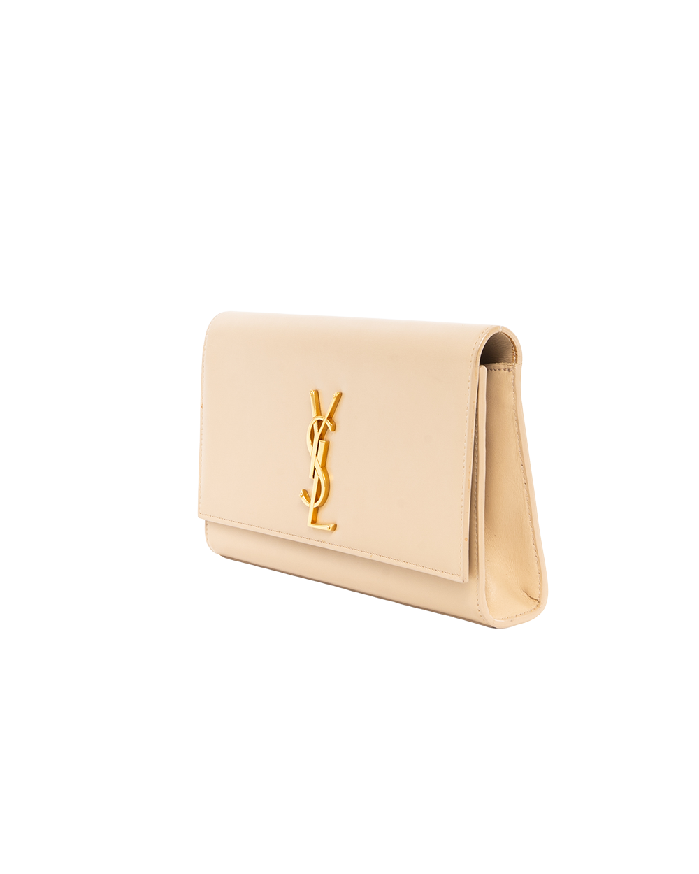 YSL CLUTCH BEIGE CALF GHW DPL326079 0114 4269