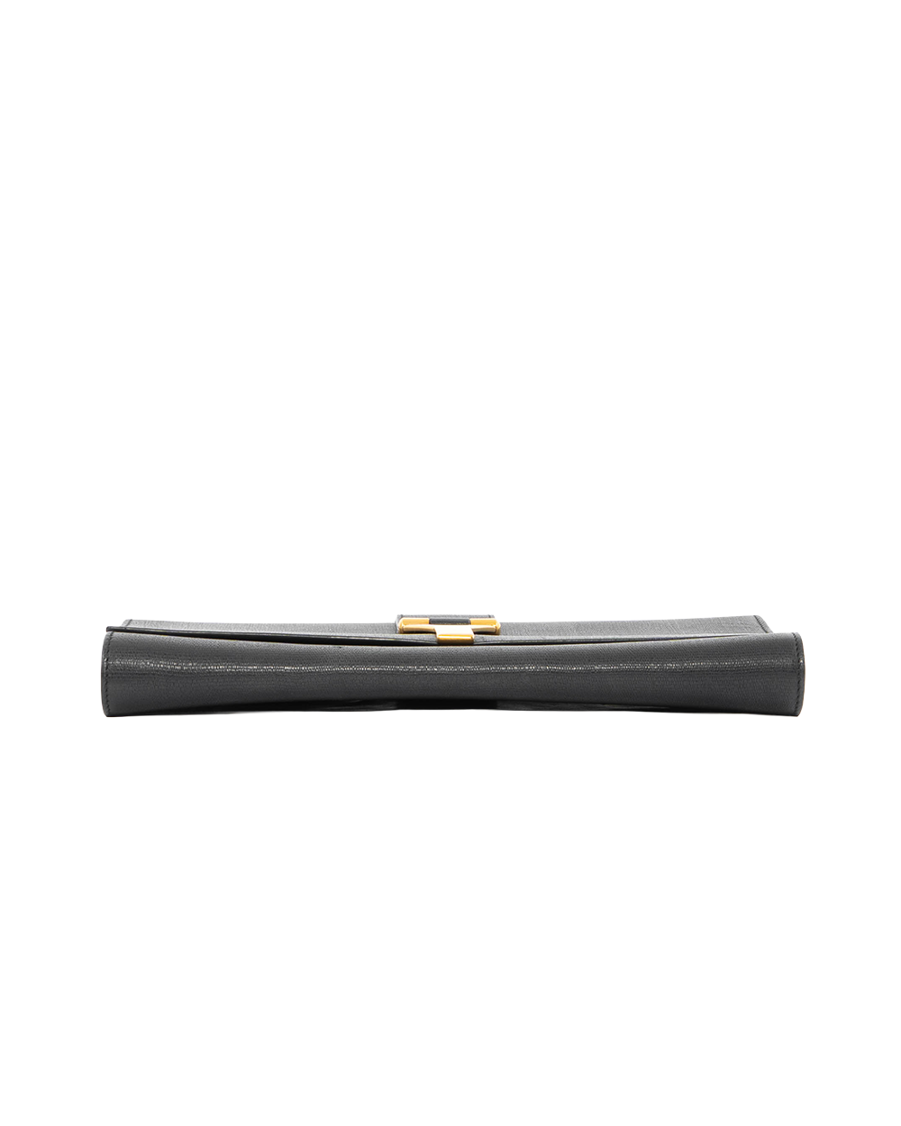 YSL CLUTCH VINTAGE BLACK CALF GHW 265701 203419 6128