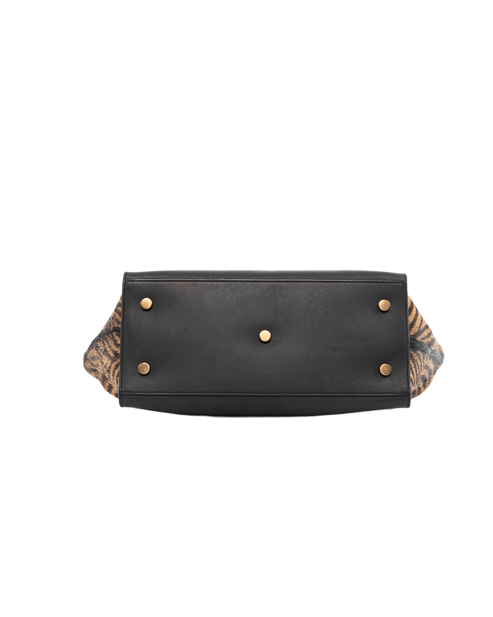 YSL DOWNTOWN CABUS MM BLACK ZEBRA CALF GHW TCT436832 0516 0346