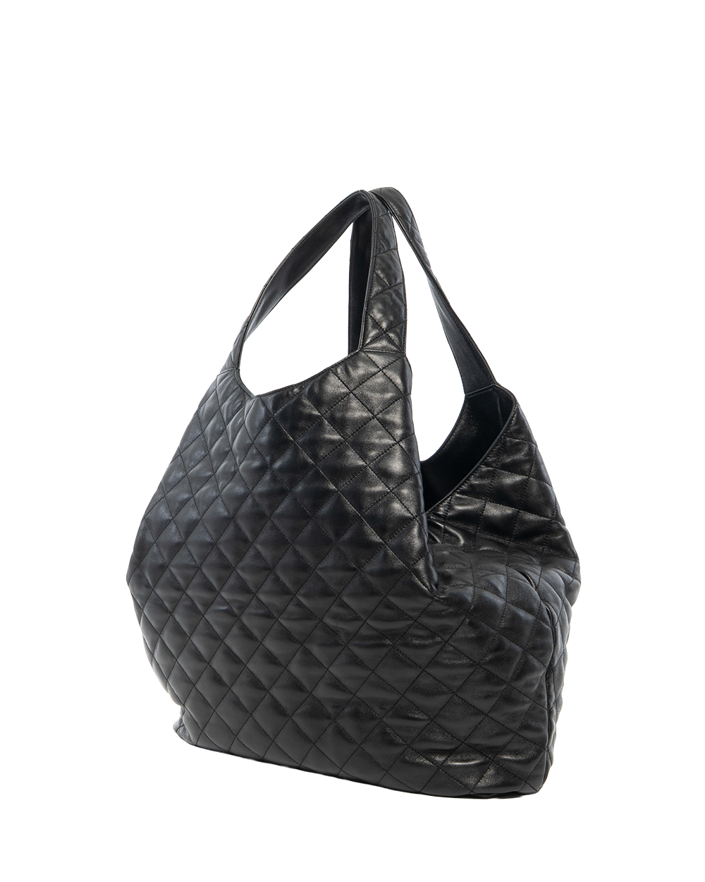 YSL ICARE MAXI BLACK LAMB GHW GNR698651 1122 8803