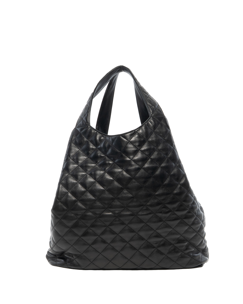 YSL ICARE MAXI BLACK LAMB GHW GNR698651 1122 8804