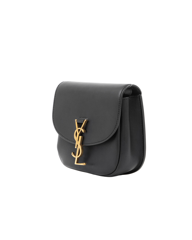 YSL KAIA SMALL BLACK CALF GHW FLY 619740 0120 5421